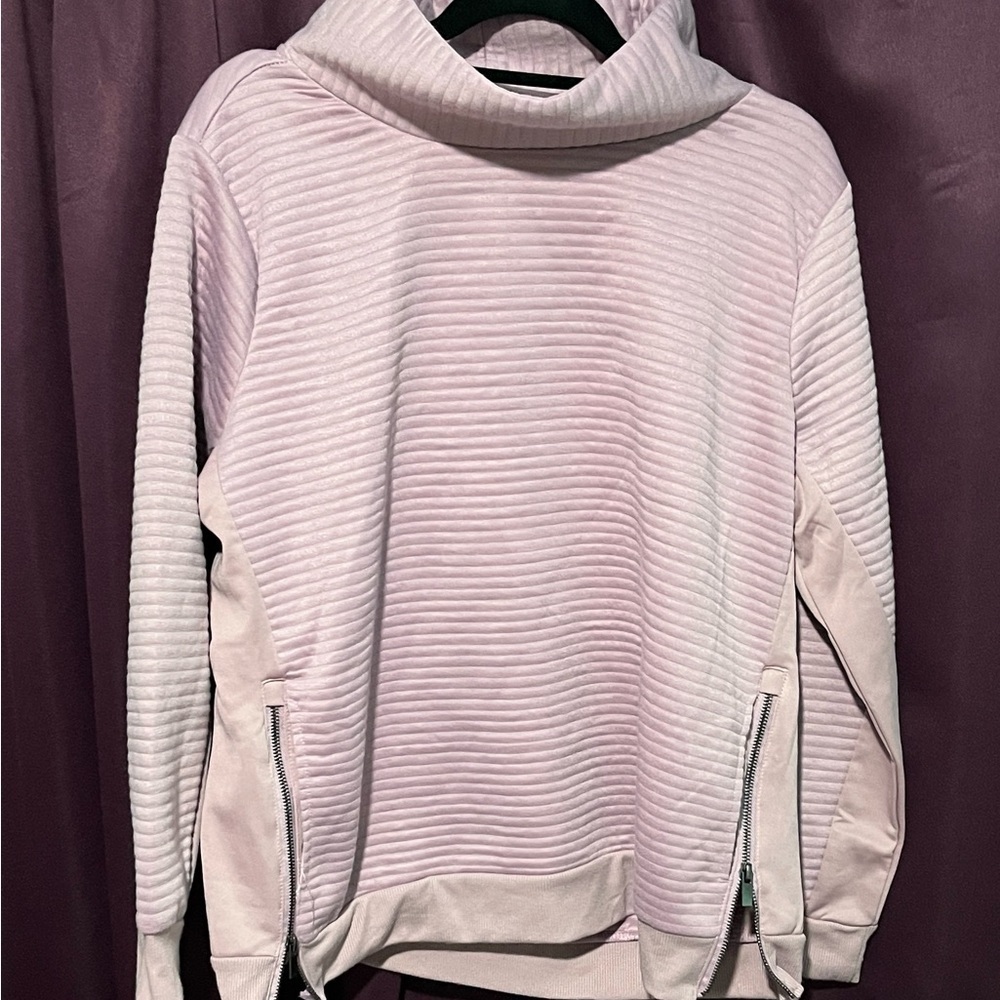 the sweatshirt project cowl neck pullover